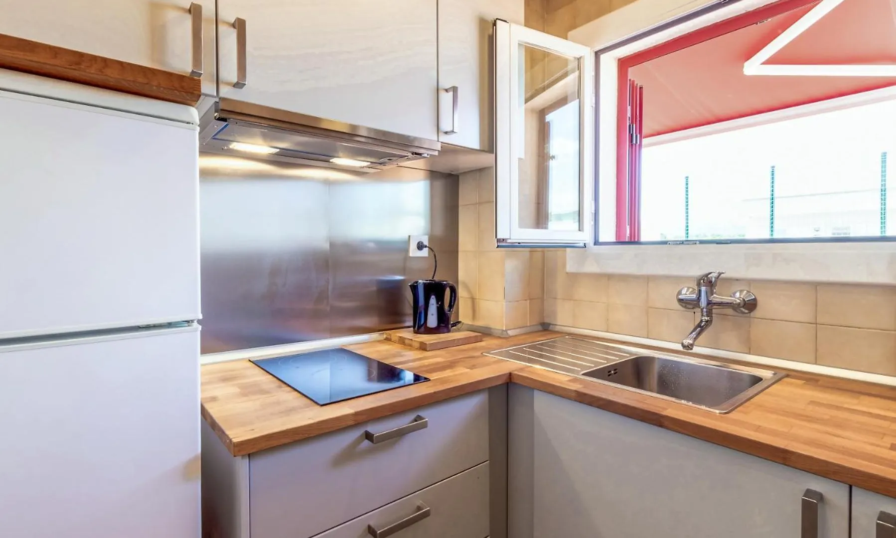 Ferienwohnung Sant Carles 27 Atico Con Terraza Y Barbacoa Llança Spanien